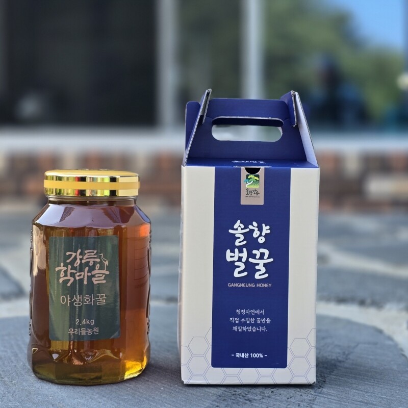 우리들농원,우리들농원 천연야생화꿀2.4kg100%자연꿀 산지직송