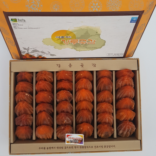 우리들농원,[우리들농원]강릉곶감 건시 한지1호(특대2.7kg/36~42개 말랑한곶감)